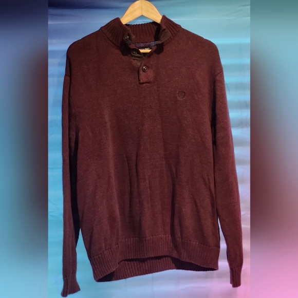 Chaps Other - Chaps men's sweater burgundy size XL